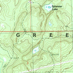 United States Geological Survey Jewett Creek, MI (1986, 24000-Scale) digital map