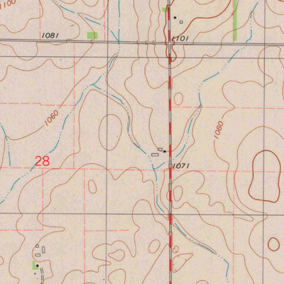 United States Geological Survey Jewett, WI (1975, 24000-Scale) digital map
