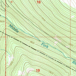 United States Geological Survey Jicarita Peak, NM (1995, 24000-Scale) digital map