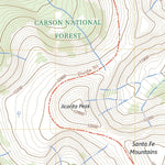 United States Geological Survey Jicarita Peak, NM (2023, 24000-Scale) digital map