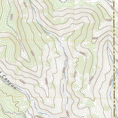 United States Geological Survey Jim Canyon, UT (2023, 24000-Scale) digital map