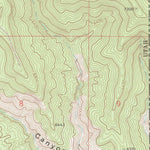 United States Geological Survey Jim Canyon, UT-CO (1970, 24000-Scale) digital map