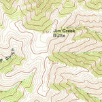 United States Geological Survey Jim Creek Butte, OR-ID-WA (1963, 24000-Scale) digital map