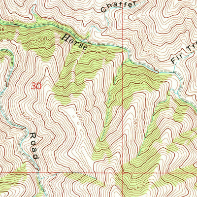 United States Geological Survey Jim Creek Butte, OR-ID-WA (1963, 24000-Scale) digital map