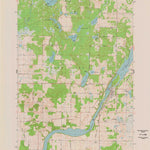 United States Geological Survey Jim Falls, WI (1975, 24000-Scale) digital map