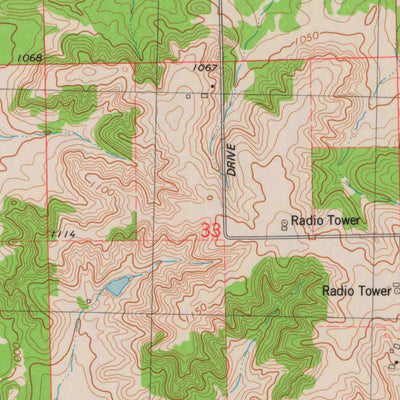 United States Geological Survey Jim Falls, WI (1975, 24000-Scale) digital map
