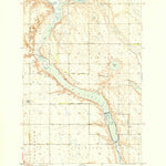 United States Geological Survey Jim Lake, ND (1952, 24000-Scale) digital map