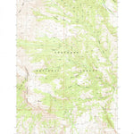United States Geological Survey Jim Mountain, WY (1987, 24000-Scale) digital map