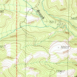 United States Geological Survey Jim Mountain, WY (1987, 24000-Scale) digital map