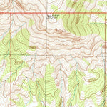 United States Geological Survey Jim Mountain, WY (1987, 24000-Scale) digital map