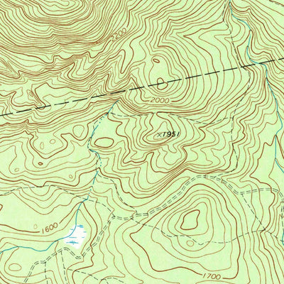 United States Geological Survey Jim Pond, ME (1969, 24000-Scale) digital map