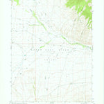 United States Geological Survey Jim Sage Canyon, ID (1968, 24000-Scale) digital map