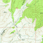 United States Geological Survey Jim Sage Canyon, ID (1968, 24000-Scale) digital map
