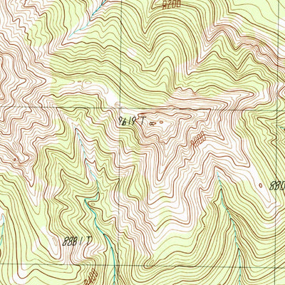 United States Geological Survey Jim Smith Peak, WY (1989, 24000-Scale) digital map