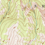 United States Geological Survey Jim Smith Peak, WY (1991, 24000-Scale) digital map
