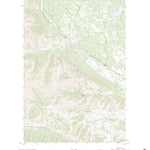 United States Geological Survey Jim Smith Peak, WY (2023, 24000-Scale) digital map