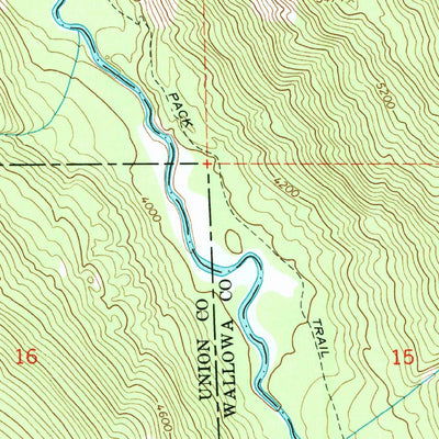 United States Geological Survey Jim White Ridge, OR (1966, 24000-Scale) digital map
