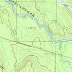 United States Geological Survey Jimmey Mountain, ME (1988, 24000-Scale) digital map