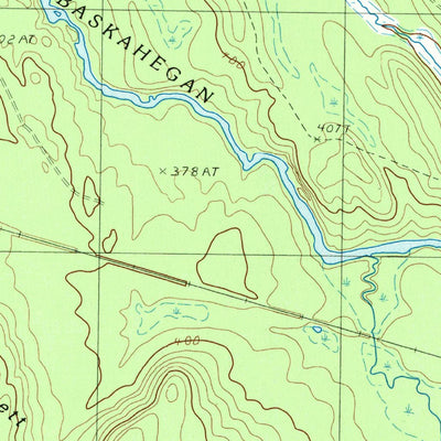 United States Geological Survey Jimmey Mountain, ME (1988, 24000-Scale) digital map