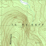 United States Geological Survey Jimmey Mountain, ME (1988, 24000-Scale) digital map