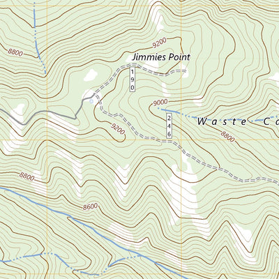 United States Geological Survey Jimmies Point, UT (2023, 24000-Scale) digital map