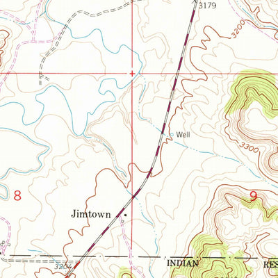 United States Geological Survey Jimtown, MT (1958, 24000-Scale) digital map