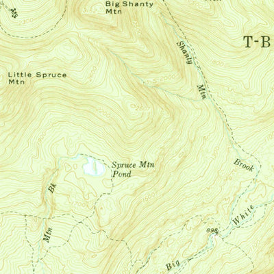 United States Geological Survey Jo-Mary Mountain, ME (1952, 62500-Scale) digital map