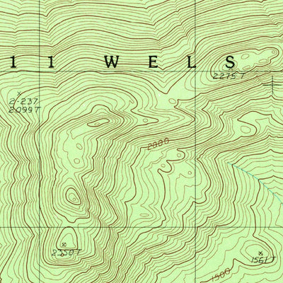 United States Geological Survey Jo-Mary Mountain, ME (1988, 24000-Scale) digital map