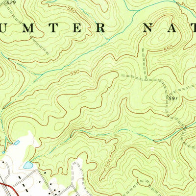 United States Geological Survey Joanna, SC (1971, 24000-Scale) digital map