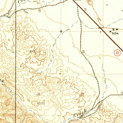 United States Geological Survey Joaquin Rocks, CA (1943, 62500-Scale) digital map