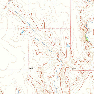 United States Geological Survey Joe Creek, SD (1966, 24000-Scale) digital map