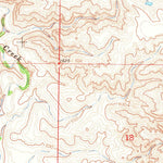 United States Geological Survey Joe Creek, SD (1966, 24000-Scale) digital map