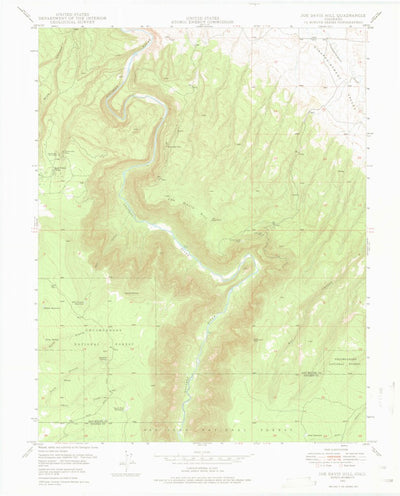 United States Geological Survey Joe Davis Hill, CO (1949, 24000-Scale) digital map