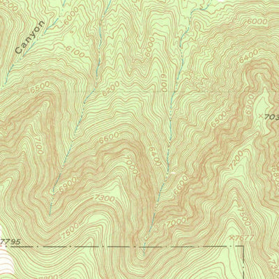 United States Geological Survey Joe Davis Hill, CO (1949, 24000-Scale) digital map
