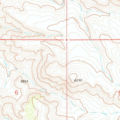 United States Geological Survey Joe Eason Mountain, NV (1969, 24000-Scale) digital map