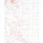 United States Geological Survey Joe Hay Rim, WY (1986, 24000-Scale) digital map