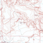 United States Geological Survey Joe Hay Rim, WY (1986, 24000-Scale) digital map