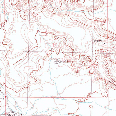 United States Geological Survey Joe Hay Rim, WY (1986, 24000-Scale) digital map