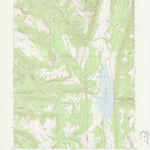 United States Geological Survey Joes Valley Reservoir, UT (1966, 24000-Scale) digital map