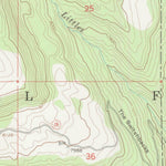 United States Geological Survey Joes Valley Reservoir, UT (1966, 24000-Scale) digital map