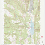 United States Geological Survey Joes Valley Reservoir, UT (2001, 24000-Scale) digital map