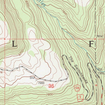 United States Geological Survey Joes Valley Reservoir, UT (2001, 24000-Scale) digital map