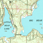 United States Geological Survey Johannesburg, MI (1950, 24000-Scale) digital map