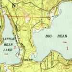 United States Geological Survey Johannesburg, MI (1951, 24000-Scale) digital map