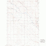 United States Geological Survey Johannson Coulee, MT (1986, 24000-Scale) digital map