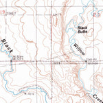 United States Geological Survey Johannson Coulee, MT (1986, 24000-Scale) digital map