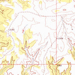 United States Geological Survey John Coulee, MT (1971, 24000-Scale) digital map