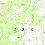 United States Geological Survey John Daw Mesa, AZ (1970, 24000-Scale) digital map