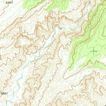 United States Geological Survey John Daw Mesa, AZ (1970, 24000-Scale) digital map