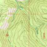United States Geological Survey John Day Mountain, ID (1995, 24000-Scale) digital map